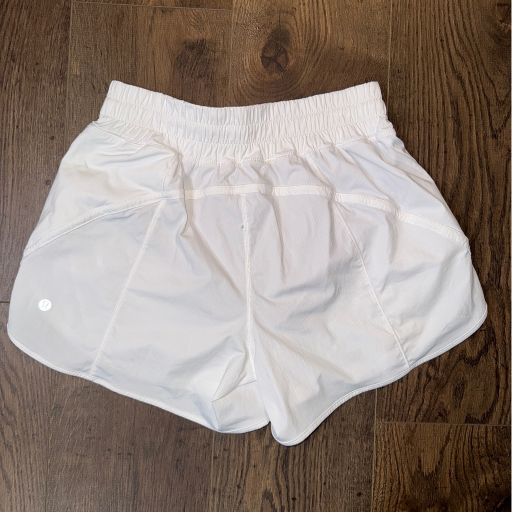 lululemon athletica White Athletic Shorts